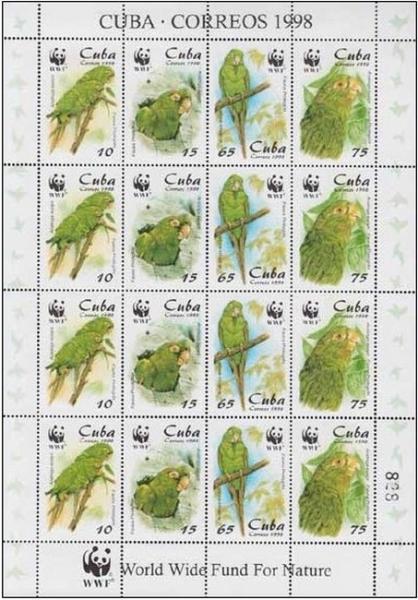 Colnect-3000-865-Cuban-Parakeet-Arantinga-euops.jpg