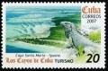 Colnect-1632-734-Green-Iguana-Iguana-iguana-Cayo-Santa-Maria.jpg