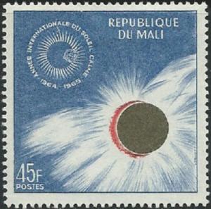 Colnect-2144-418-IQSY-emblem-and-sun-eclipse.jpg