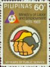 Colnect-2945-649-Ministry-of-Labor-and-Employment---50th-anniv.jpg