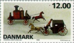 Colnect-157-382-Glud---Marstrand-horse-drawn-fire-engine---carriage.jpg
