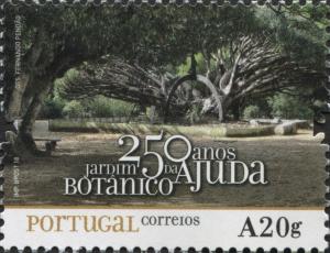 Colnect-5134-987-250th-Anniversary-of-Botanical-garden-at-Ajuda.jpg