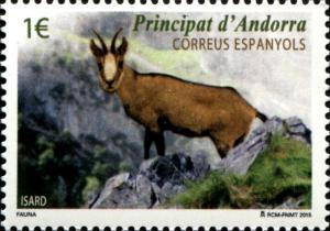Colnect-3150-453-Pyrenean-Chamois-Rupicapra-rupicapra-pyrenaica.jpg