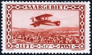 Colnect-1608-840-Plane-flying-Saarbr%C3%BCcken.jpg
