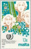 Colnect-130-877-Young-People-and-Flowers.jpg