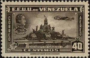 Colnect-3829-955-Sim%C3%B3n-Bol%C3%ADvar-and-Carabobo-Monument.jpg